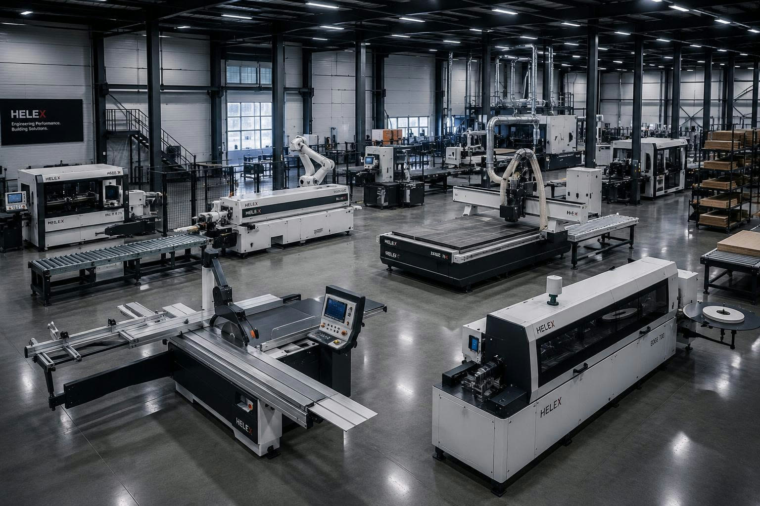 New industrial machinery