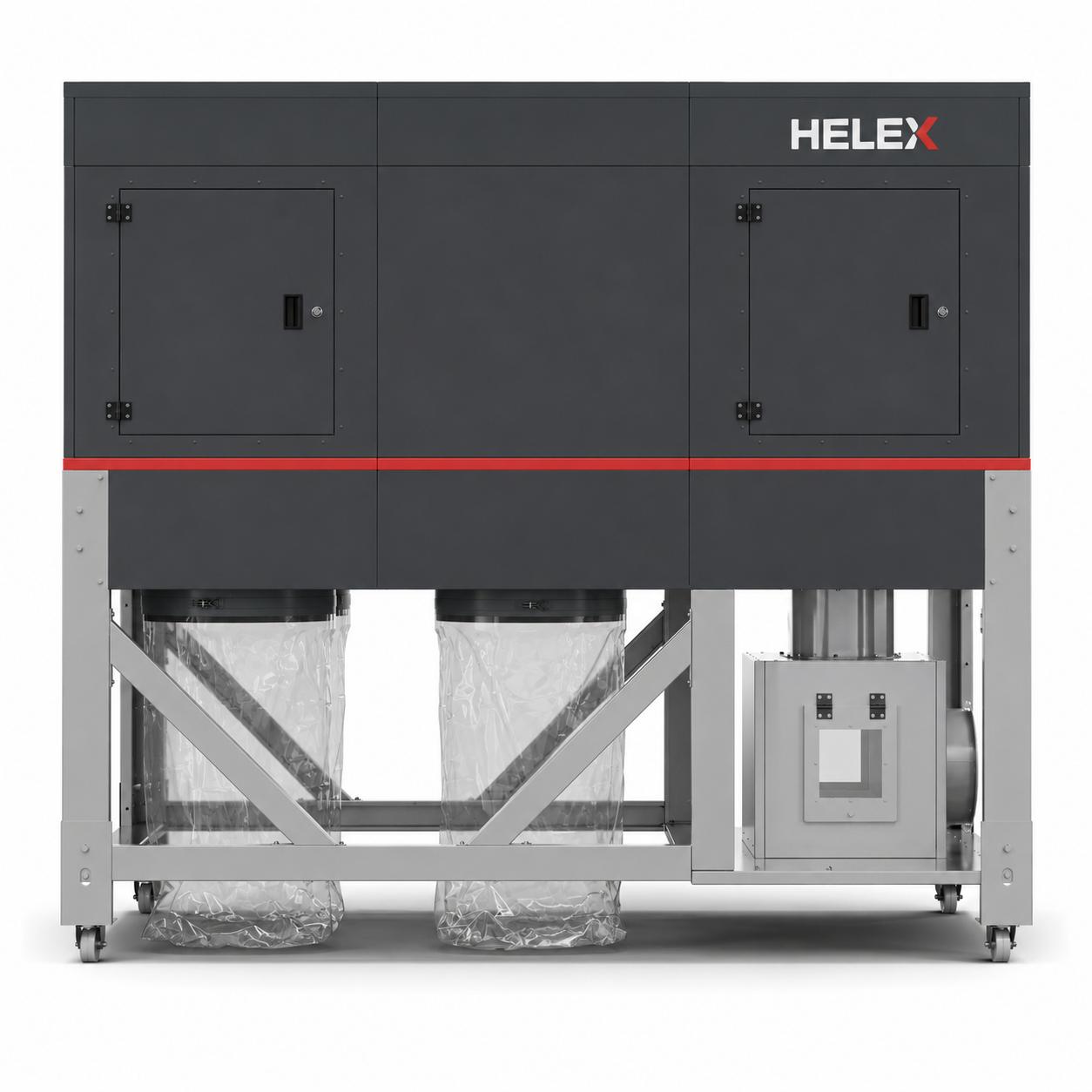 Mobiler Staubabscheider für Sägemehl der H-Serie von Helex – Foto 2