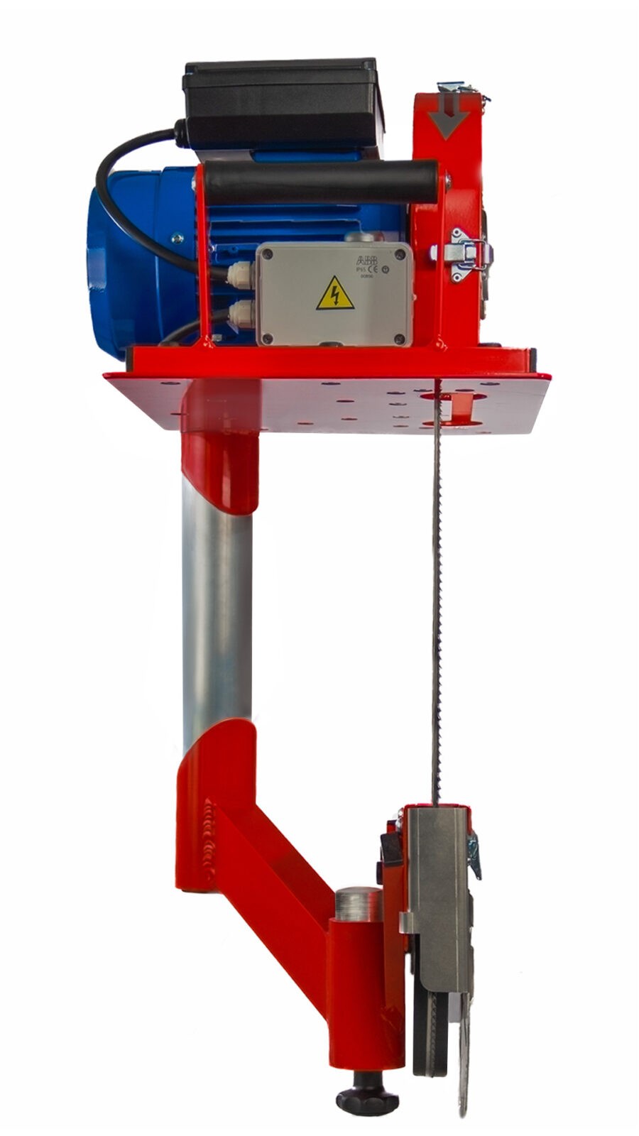 Fierăstrău electric manual cu bandă pentru lemn R290 — fotografia 6