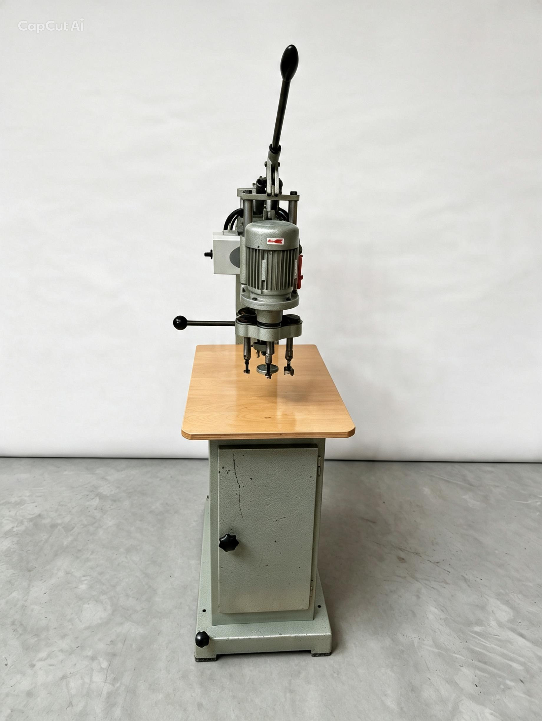 Knot-Hole Boring Machine - 4-Spindle Industrial Drill — photo 4