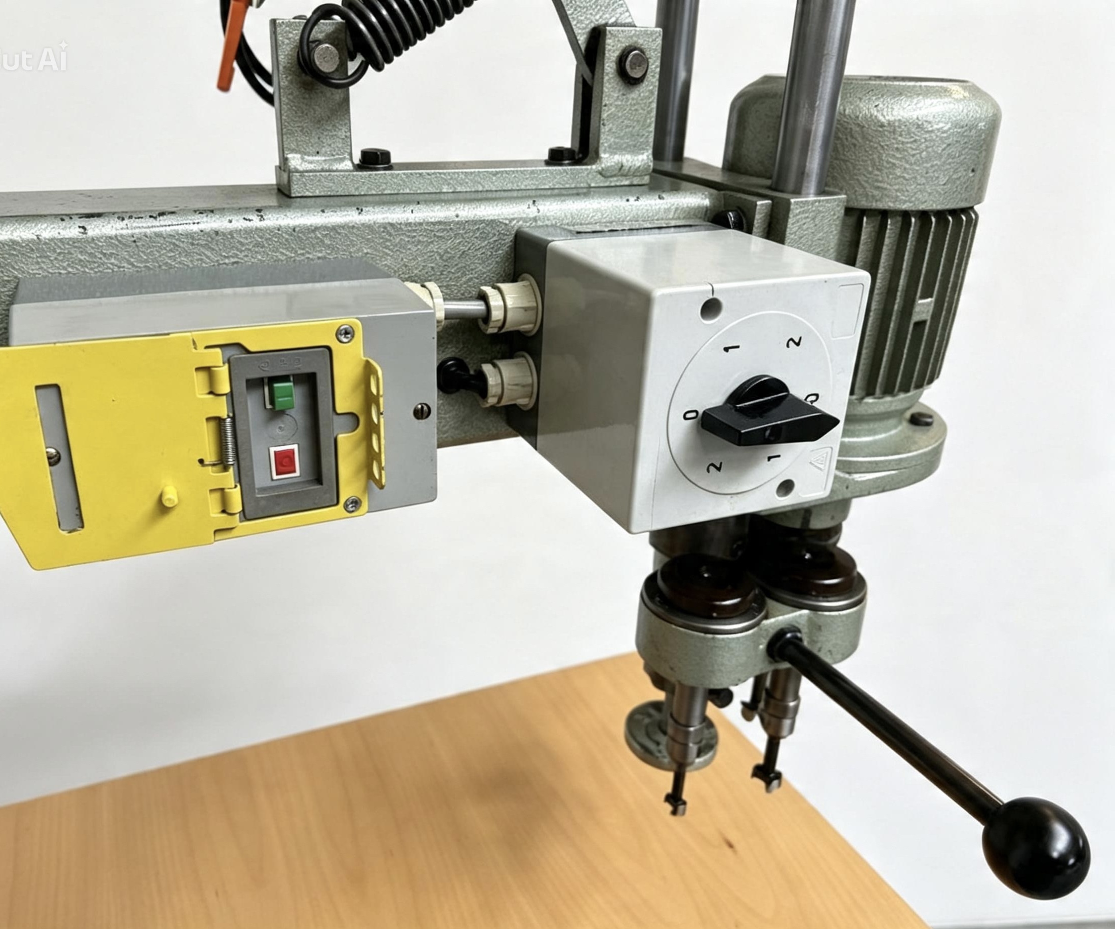 Knot-Hole Boring Machine - 4-Spindle Industrial Drill — photo 3