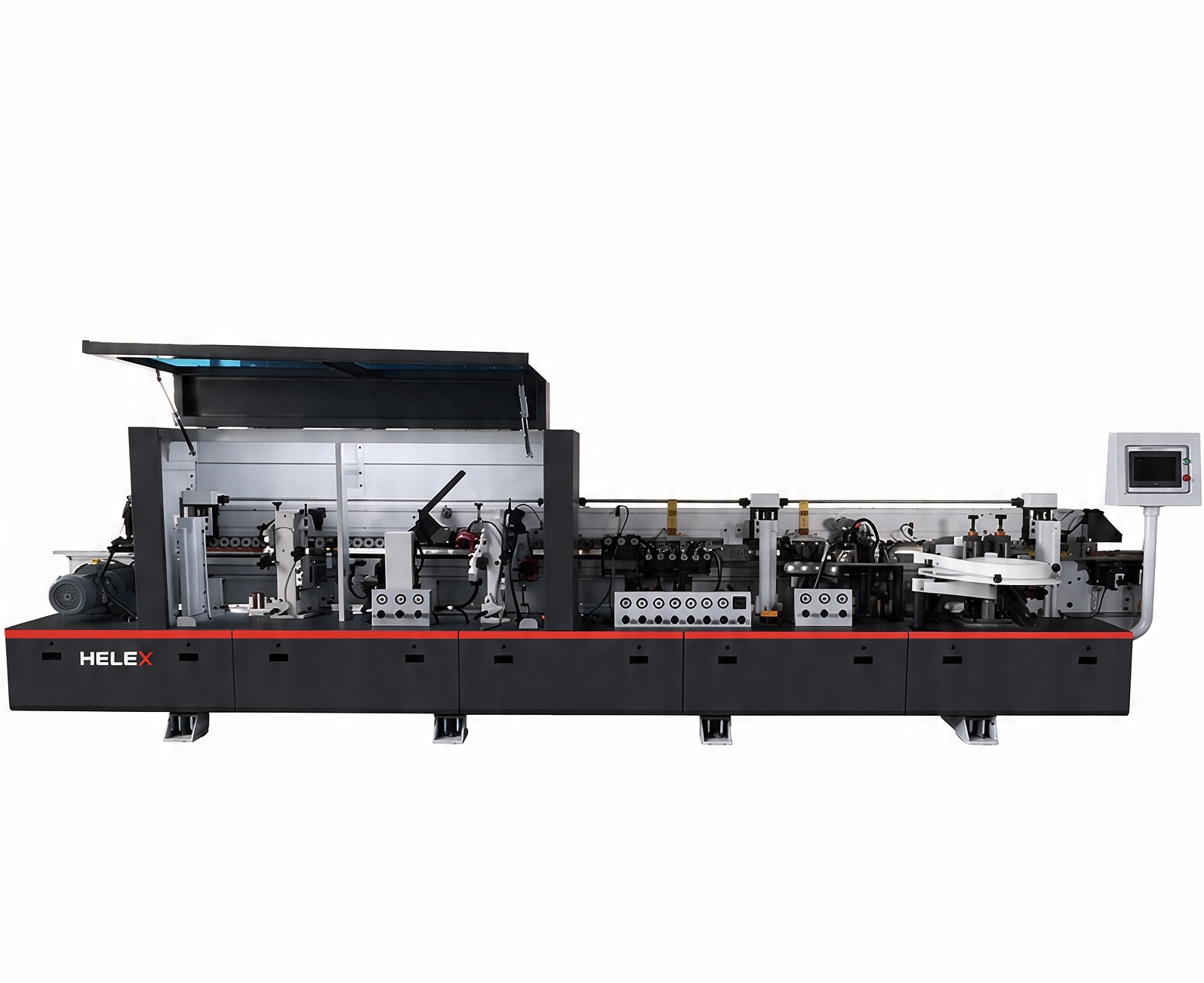 Automatic L-Type and Straight Edge Banding Machine HELEX HE 60 EL
